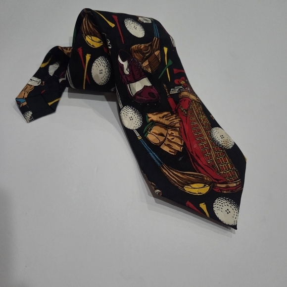 Addiction Other - Addiction Stylish Multiclors Golf Gear Men's Tie